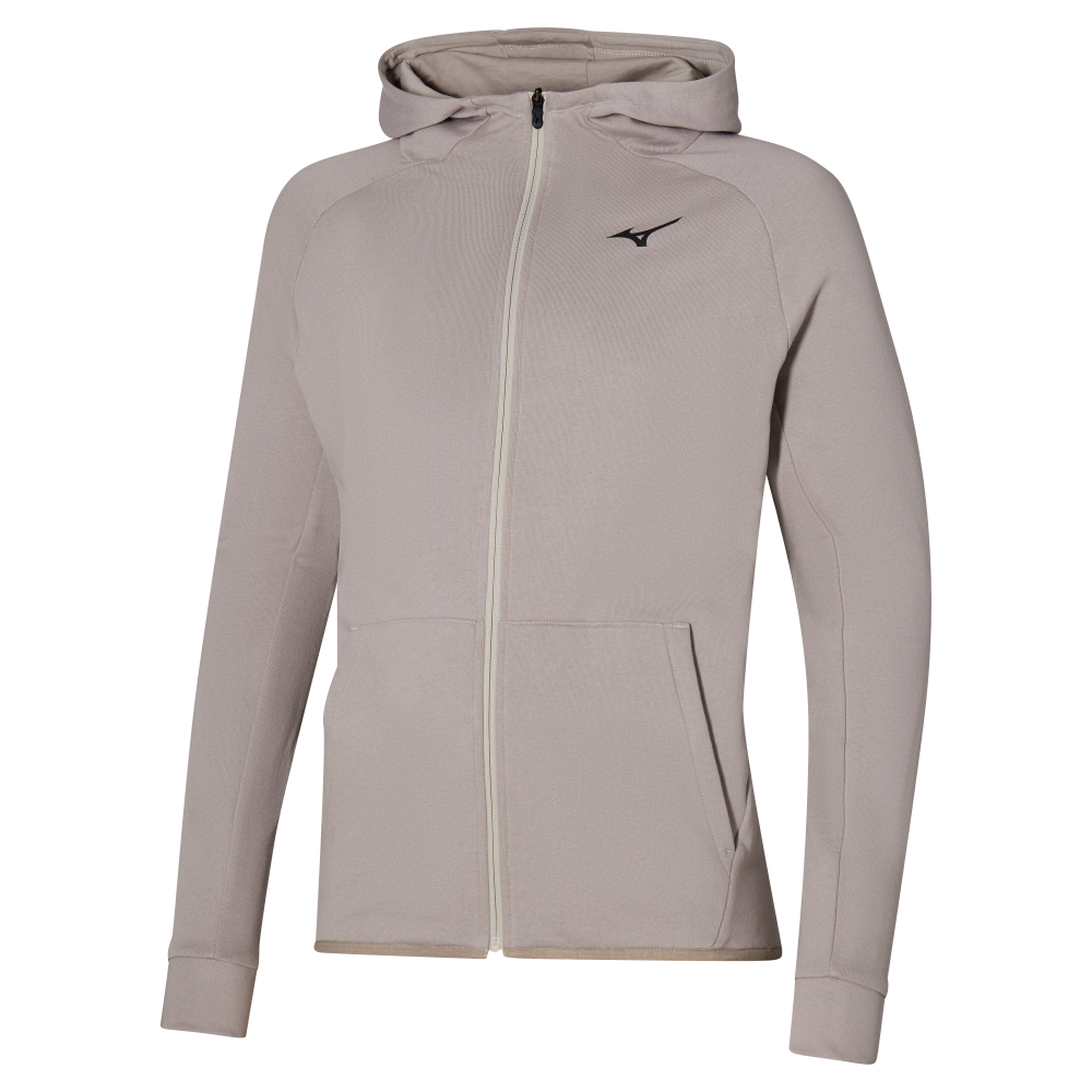 Mizuno ATHLETICS RB SWEAT JACKET Paloma Homme TailleS